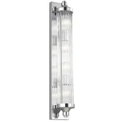 Paulson-LED-seinävalaisin IP44, 1 lamppu, K 73,7cm