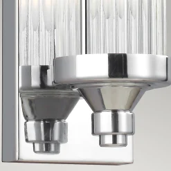 Paulson-LED-seinävalaisin IP44, 1 lamppu, K 73,7cm