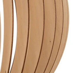 Paz riippuvalaisin puulamelleista Ø 42 cm, kromi