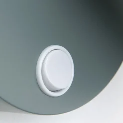 Penn seinävalaisin, vaaleanvihreä, Ø 10,5 cm, teräs/alumiini