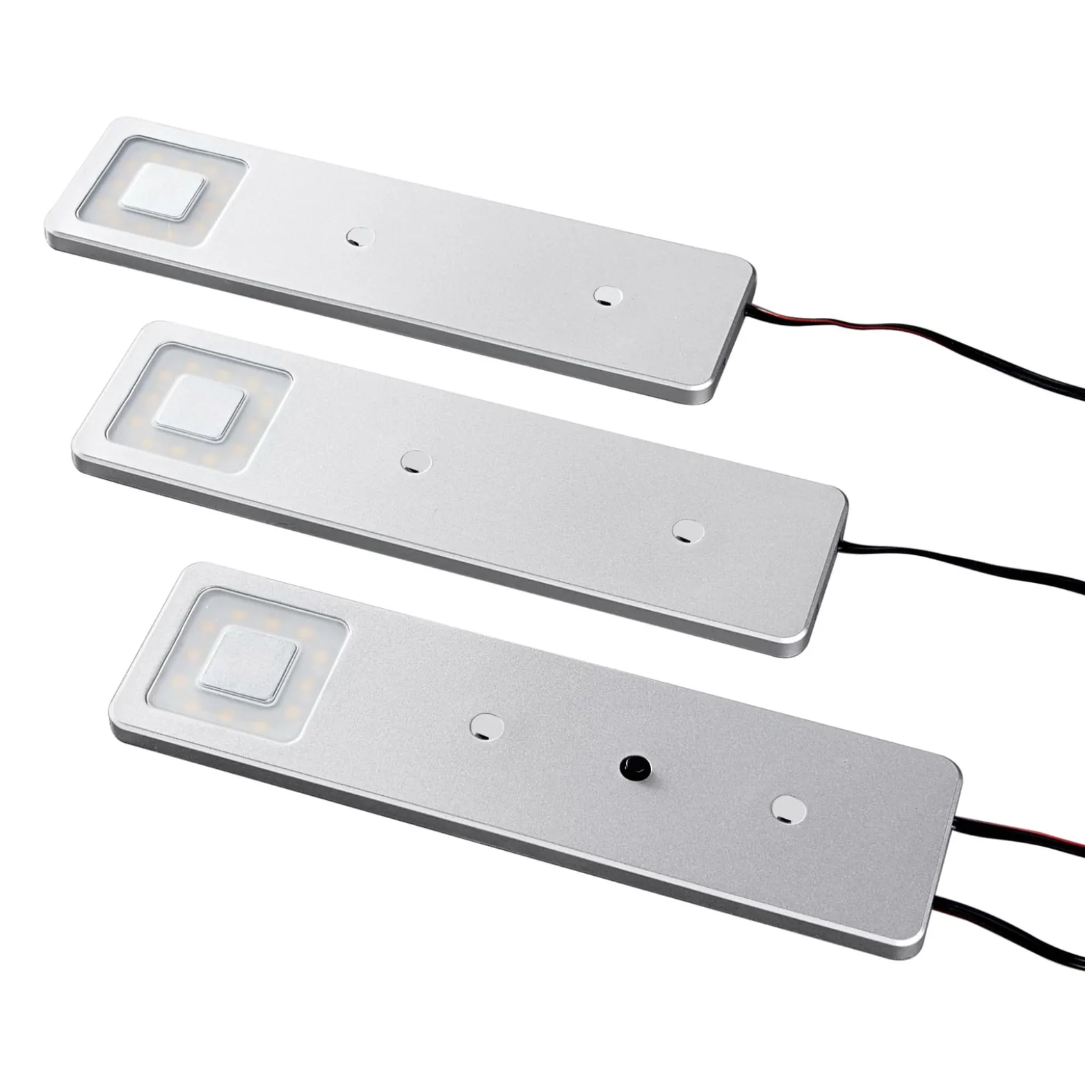 Pinta-asennettava LED-kalustevalaisin Imola, 3 kpl