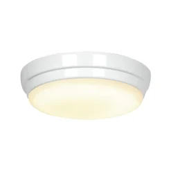 Pinta-asennettava LED-valaisin ECO PLANO II -tuuliltaan, valkoinen