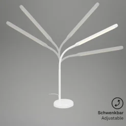 Pivaz LED-pöytävalaisin, kosketushimmentimellä, valkoinen