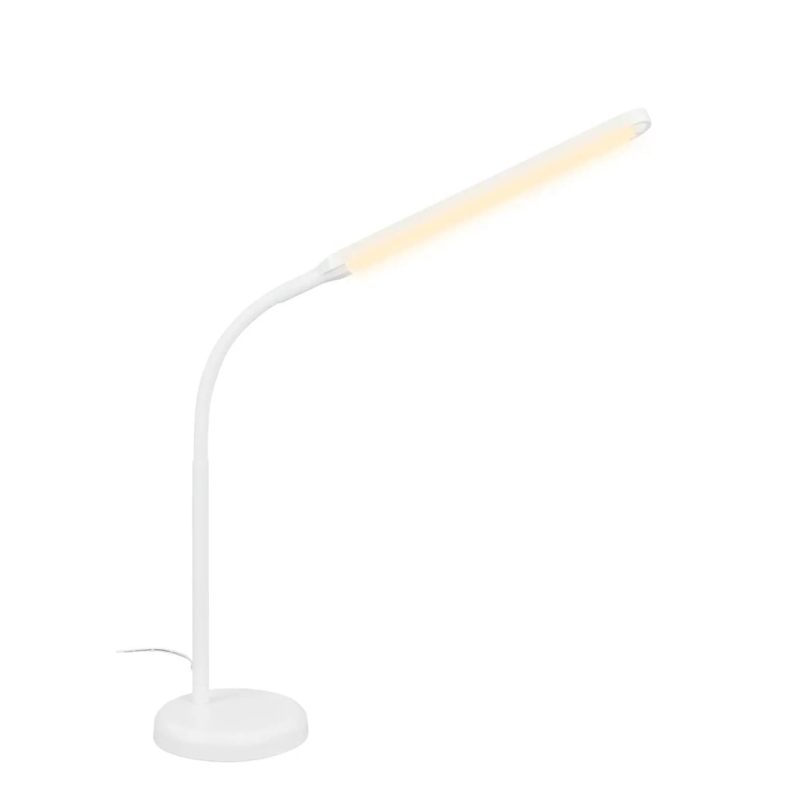Pivaz LED-pöytävalaisin, kosketushimmentimellä, valkoinen