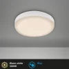 Plat upotettava LED-valonheitin, valkoinen, Ø 7,5 cm, 3 000K