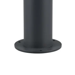 Pollarilamppu Beni, mattamusta, korkeus 60 cm, metalli