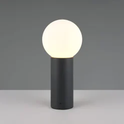 Pollarilamppu Mures, antrasiitti, korkeus 40 cm, metalli