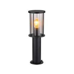 Pollarivalaisin Gracey, korkeus 45 cm, musta, ruostumaton teräs, IP54