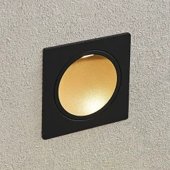 Pordis-LED-seinäuppovalaisin, IP65, kulmikas