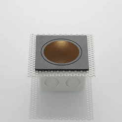 Pordis-LED-seinäuppovalaisin, IP65, kulmikas