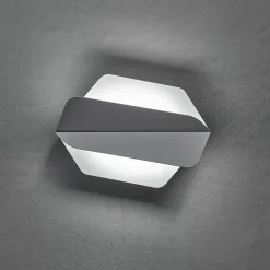 Prandina Dolomite W1-LED-seinälamppu 3x 3000K valk