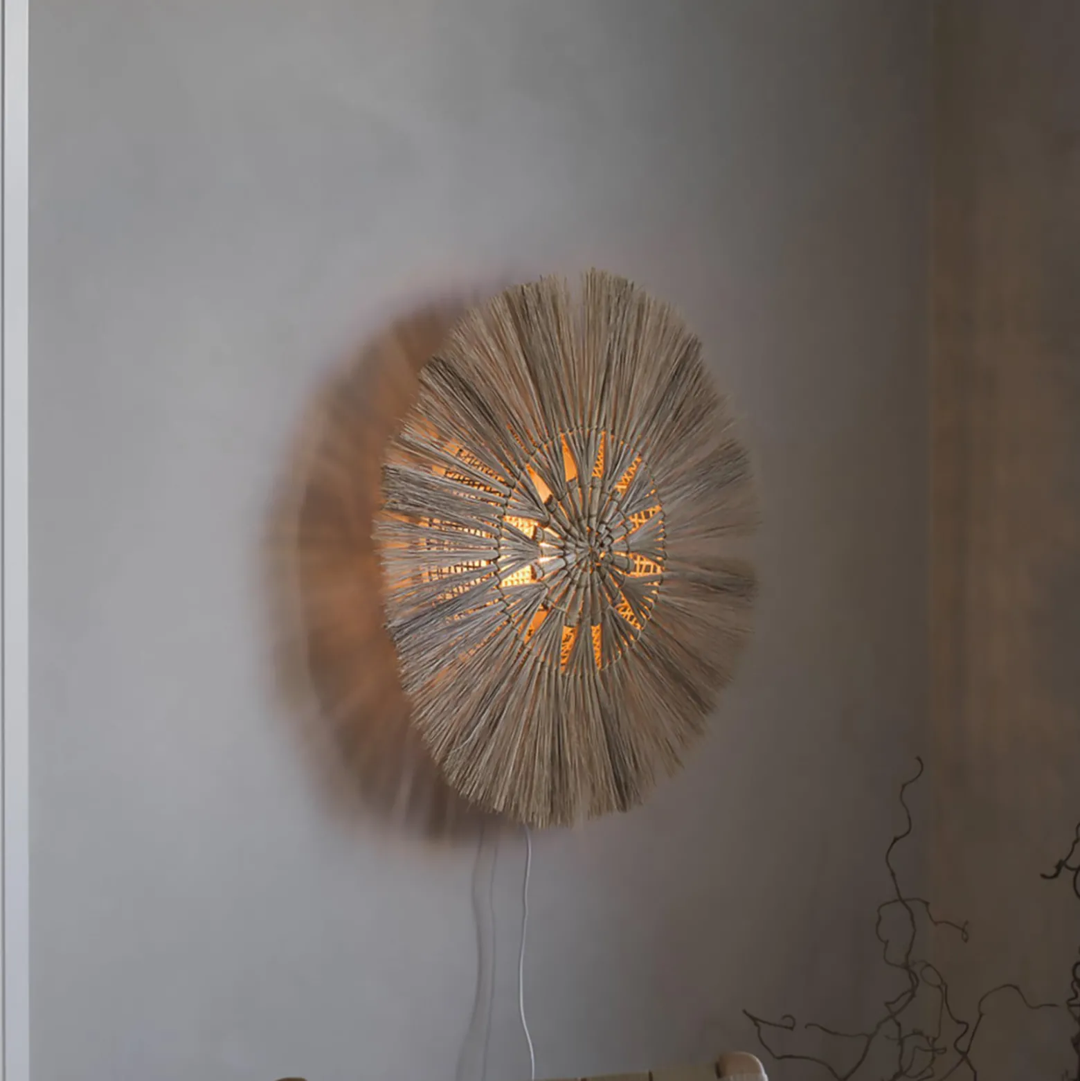 PR Home Amara -seinävalaisin, Ø 60 cm