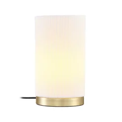 PR Home Dora pöytävalaisin, valkoinen, korkeus 25 cm