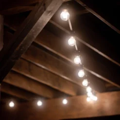 PR Home Fairy lights jatke Kirkas, opaali / musta