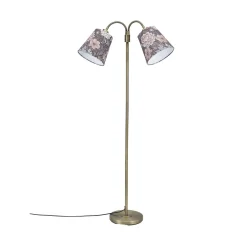 PR Home lattiavalaisin Amy messinki Sofia Dahlia ruskea 150cm 2flg.