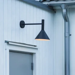 PR Home Tripp -ulkoseinävalaisin, harmaa