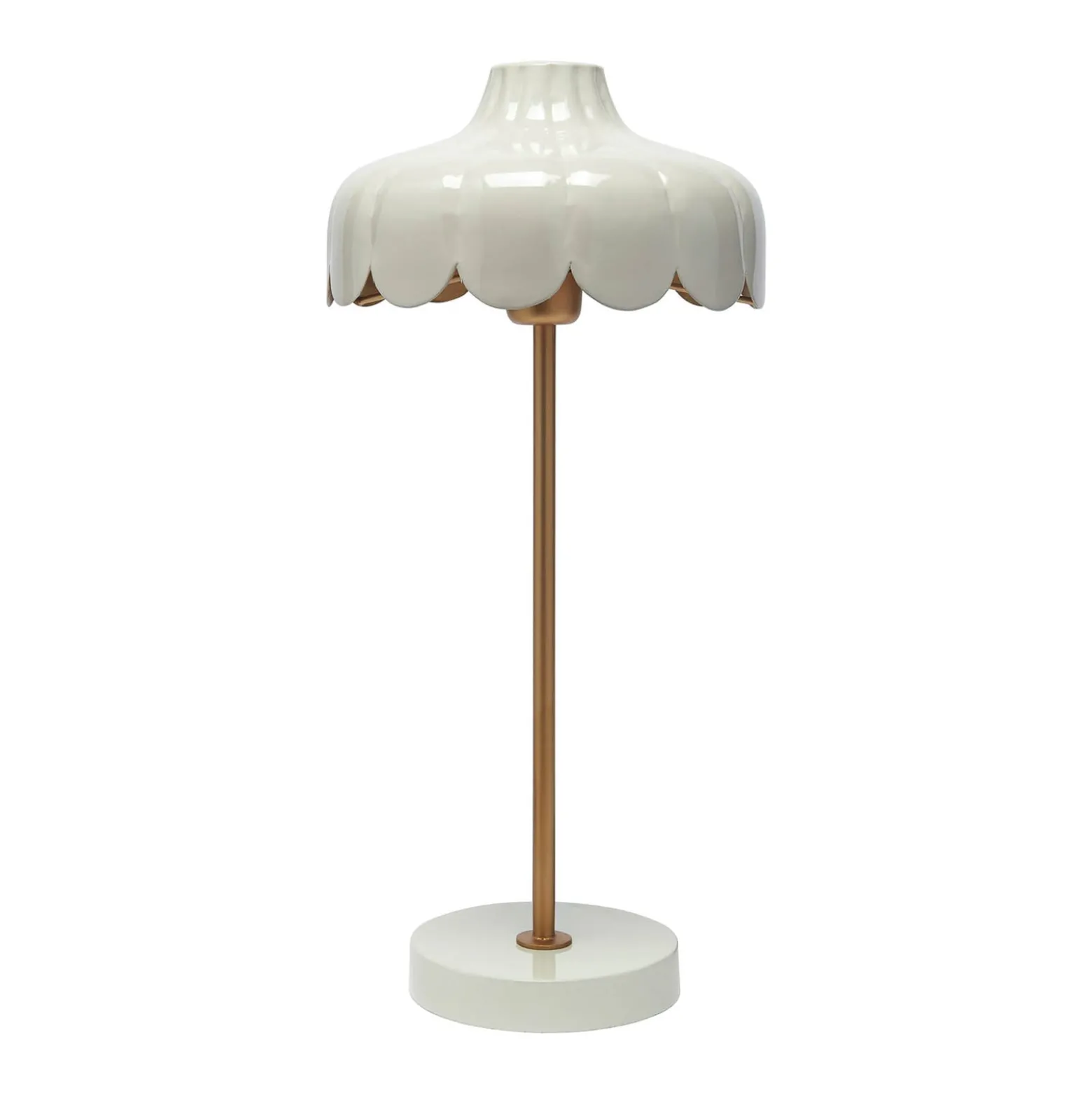 PR Home Wells -pöytälamppu beige/kulta