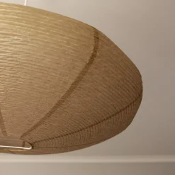 PR Home Yuni-riippuvalo, beige, paperi, Ø 58 cm, E27