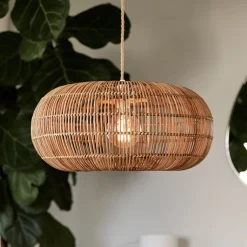 PR Home Zuri riippuvalaisin rottingista, Ø 51 cm