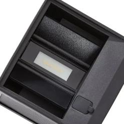 PRIOS LED-aurinkokäyttöinen seinävalaisin Avvin, musta, kuutio, liiketunnistin