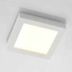 Prios LED-kattovalaisin Alette, valkoinen, 22,7 cm, 18W, himmennettävä