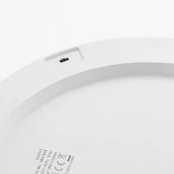 Prios LED-kattovalaisin Aureka, 2 kpl, sensori, Ø 33 cm, valkoinen