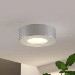 Prios LED-kattovalaisin Edwina, hopea, 12 cm, 10 kpl sarja
