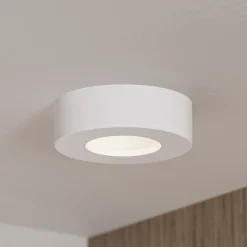 PRIOS LED-kattovalaisin Edwina, valkoinen, 12 cm, CCT, IP44