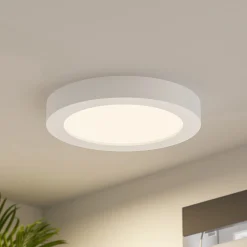 Prios LED-kattovalaisin Edwina, valkoinen, 25 cm, 2 kpl sarja