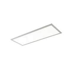 Prios LED-paneeli Gelora, 80 cm, 4 000 K, hopeanvärinen, alumiini