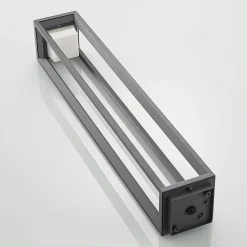 Prios LED polkuvalaisin Gamion, 90 cm, antrasiitti, metalli, IP54