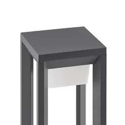Prios LED polkuvalaisin Gamion, 90 cm, antrasiitti, metalli, IP54