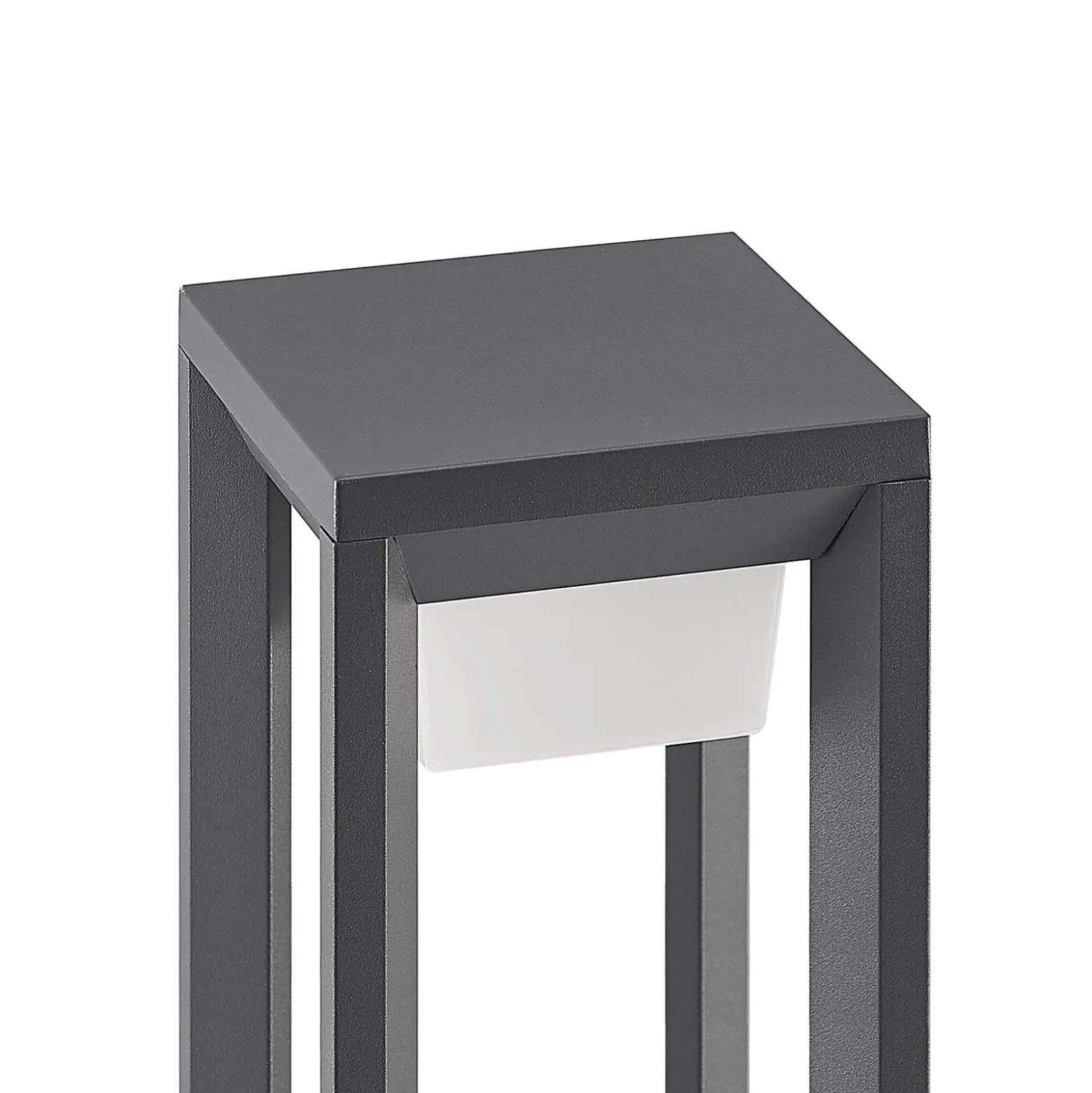 Prios LED polkuvalaisin Gamion, 90 cm, antrasiitti, metalli, IP54