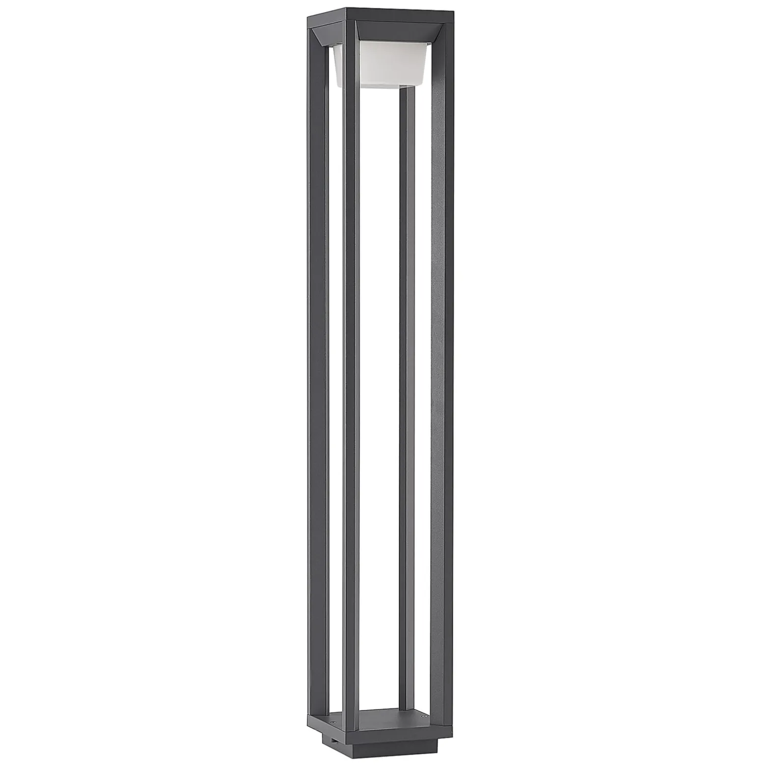 Prios LED polkuvalaisin Gamion, 90 cm, antrasiitti, metalli, IP54