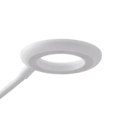 Prios LED-puristinvalaisin Harumi, valkoinen, ladattava akku, USB, 51 cm korkea