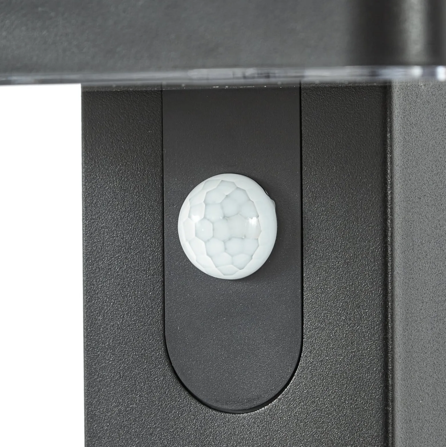 PRIOS LED-pylväsvalaisin Tarlson, kulmikas, antrasiitti, anturi