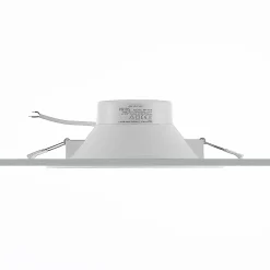 Prios LED upotettava valaisin Rida, valkoinen. Ø 23 cm, 30W, CCT, IP44