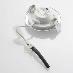Prios LED uppoasennusvalaisin Cadance, hopea, 12 cm, 2 kpl, CCT-mittaussarja