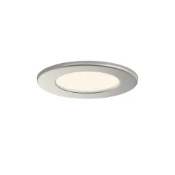 Prios LED uppoasennusvalaisin Cadance, hopea, 12 cm, 2 kpl, CCT-mittaussarja