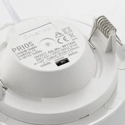 Prios LED uppoasennusvalaisin Cadance, valkoinen, 12 cm, CCT, IP44
