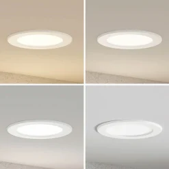 Prios LED uppoasennusvalaisin Cadance, valkoinen, 17 cm, CCT, IP44