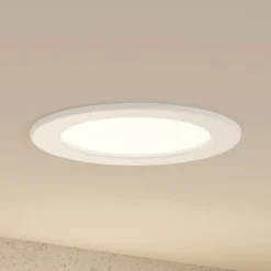 Prios LED uppoasennusvalaisin Cadance, valkoinen, 17 cm, CCT, IP44