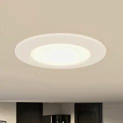 Prios LED uppoasennusvalaisin Rida, 3 kpl, valkoinen, 12 cm, CCT, IP44