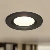 Prios LED uppoasennusvalaisin Shima, musta, 7 W, 3000K, himmennettävä