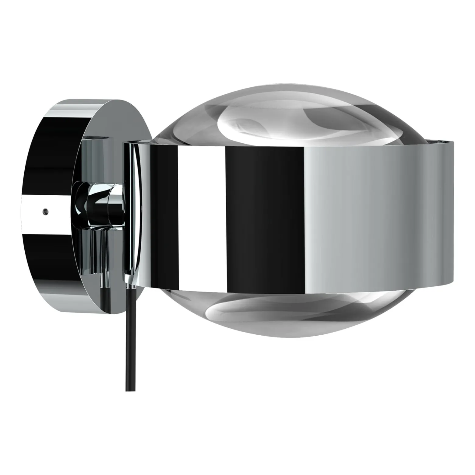 Puk Maxx Wall+ LED, kirkkaat linssit, kromattu