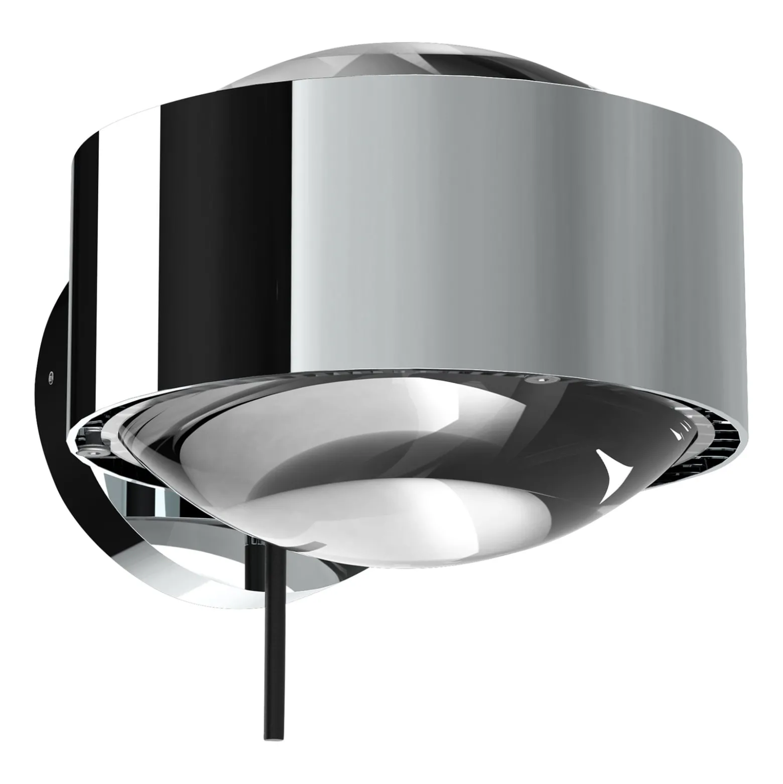 Puk Maxx Wall+ LED, kirkkaat linssit, kromattu