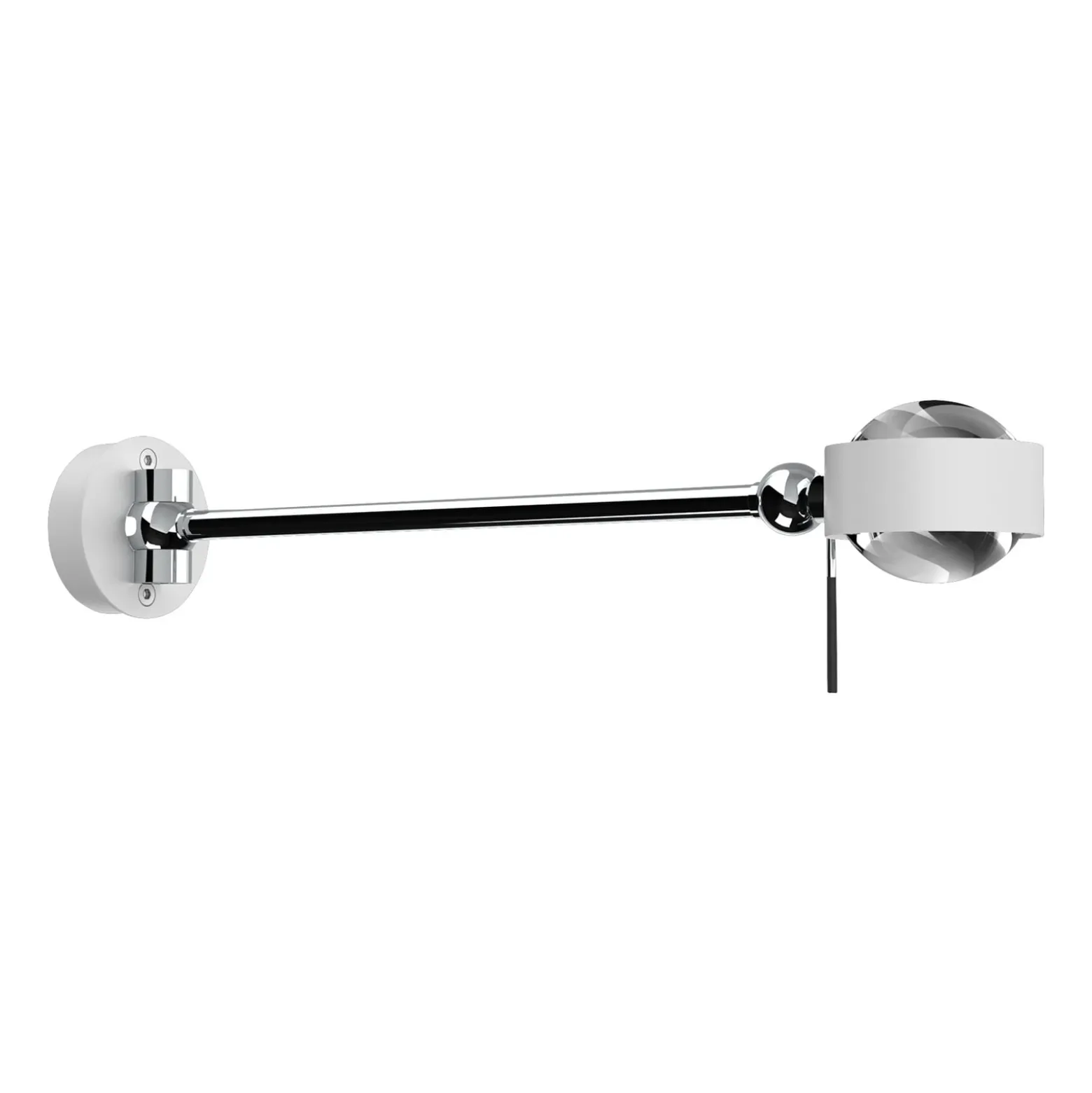 Puk Mini Hotel G9, 30cm, kirkkaat linssit, matta valkoinen