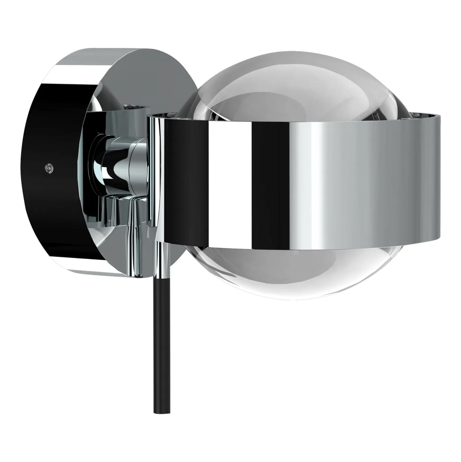 Puk Mini Wall+, G9, kirkkaat linssit, kromattu