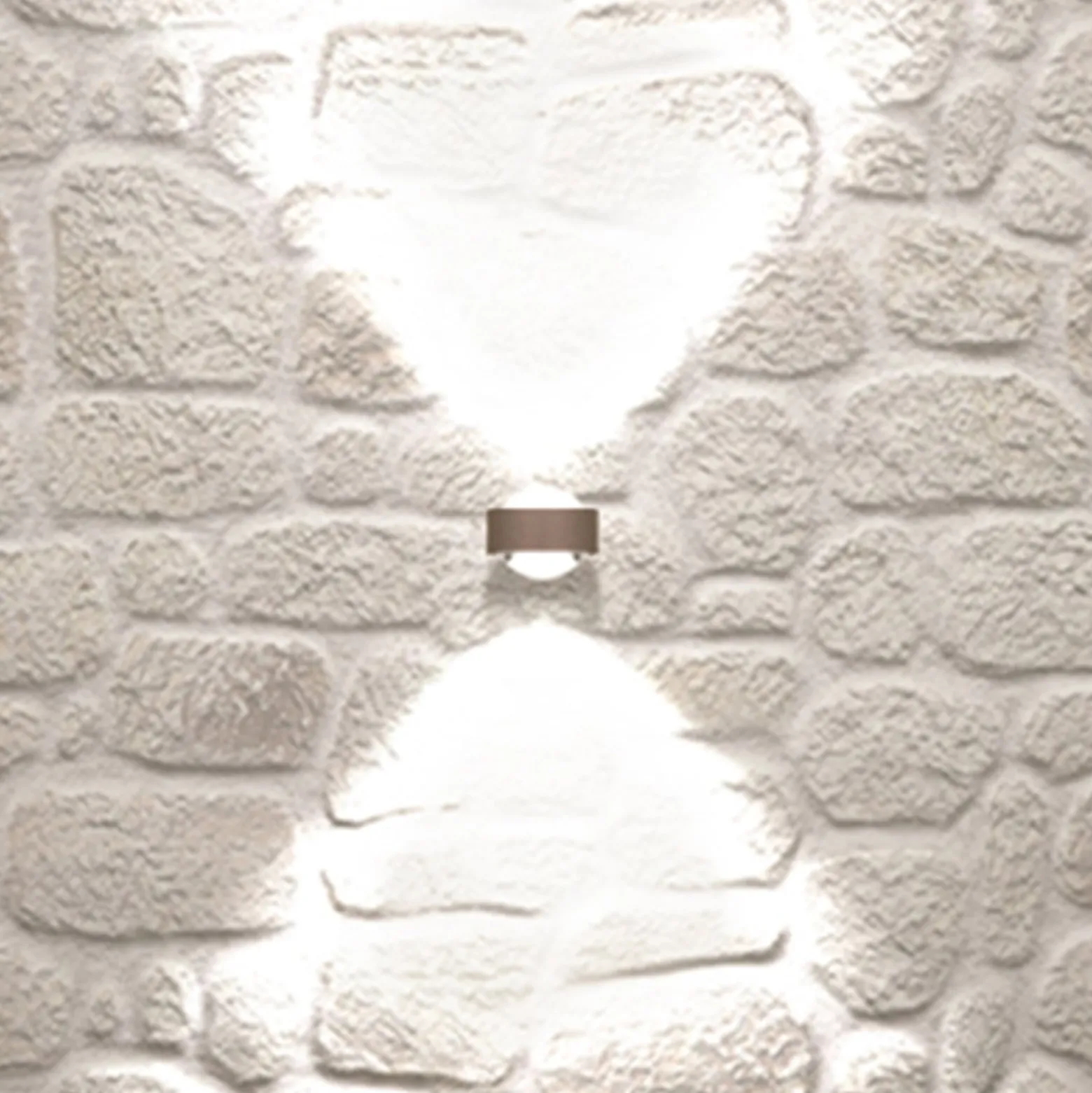 Puk Mini Wall LED 2x8W linssit kirkas, matta nikkeliä
