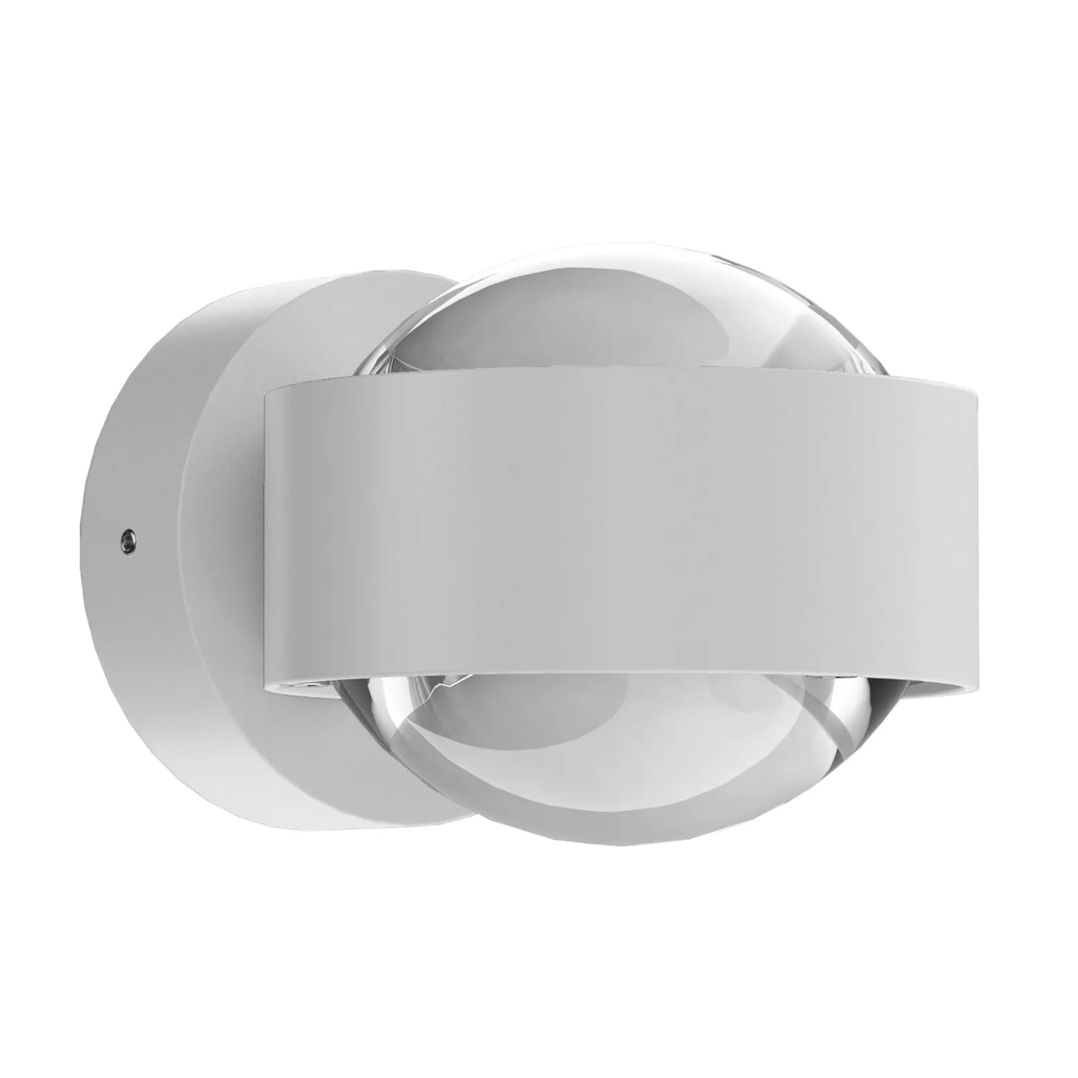 Puk Mini Wall LED 2x8W linssit kirkas, matta valkoinen